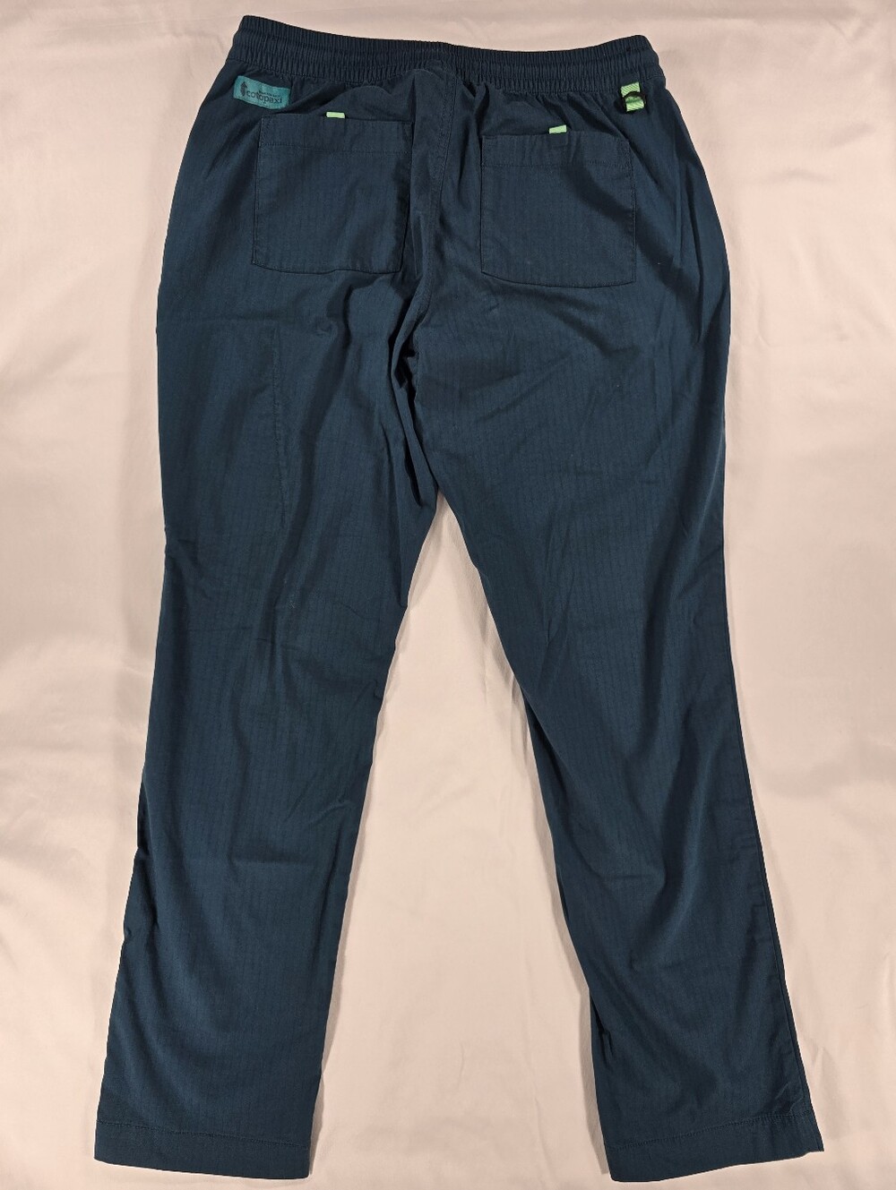 Cotopaxi Pants Mens Salto Ripstop Drawstring Stretch Casual Teal Medium Hiking - Picture 6 of 11